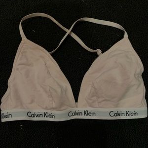 baby PINK Calvin Klein bralette